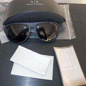 Armani Exchange matte blk/grey AX4028SF-NEW-UNISEX